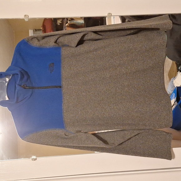 NorthFace Fleece Zipper Pullover - Picture 1 of 2